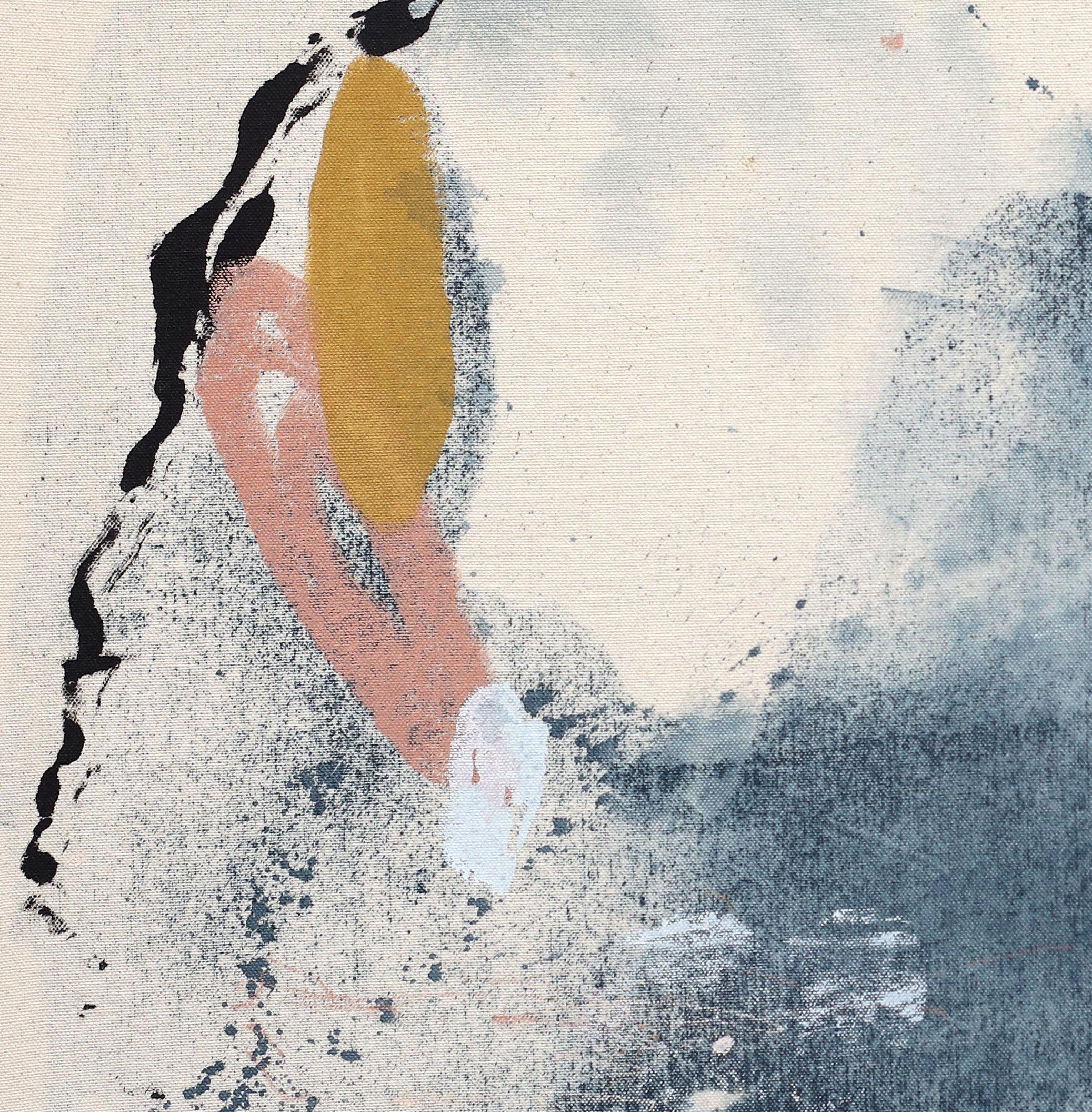 Gira al largo - Solitudine, Pittura, Acrilico su tela - Painting Astratto di Melissa McGill