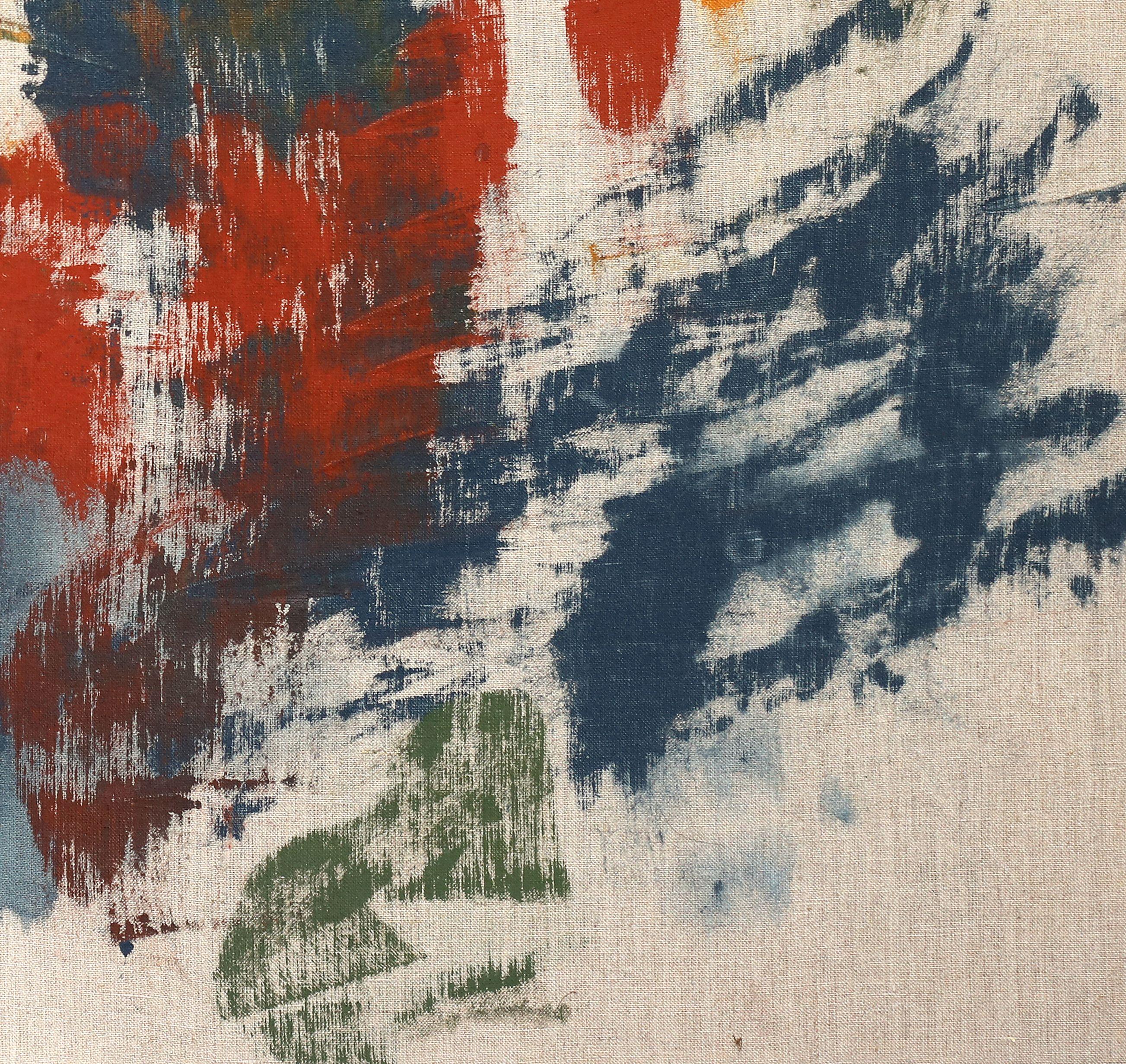 Wildness - Serie selvaggia, Pittura, Acrilico su tela - Abstract Painting Beige di Melissa McGill