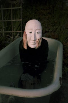 Masque dans la baignoire