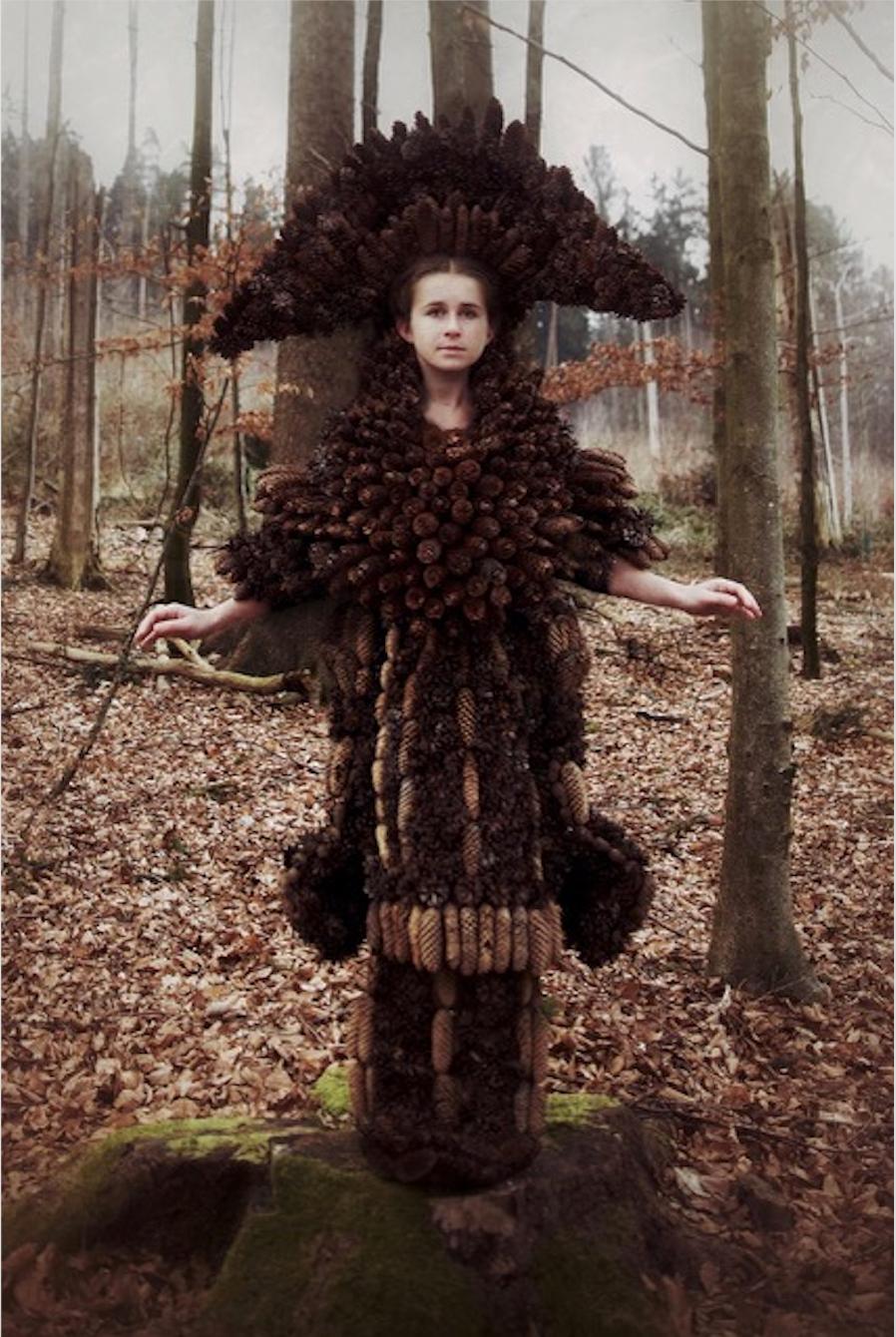 Portrait Photograph Melissa Meier - e cône de pin