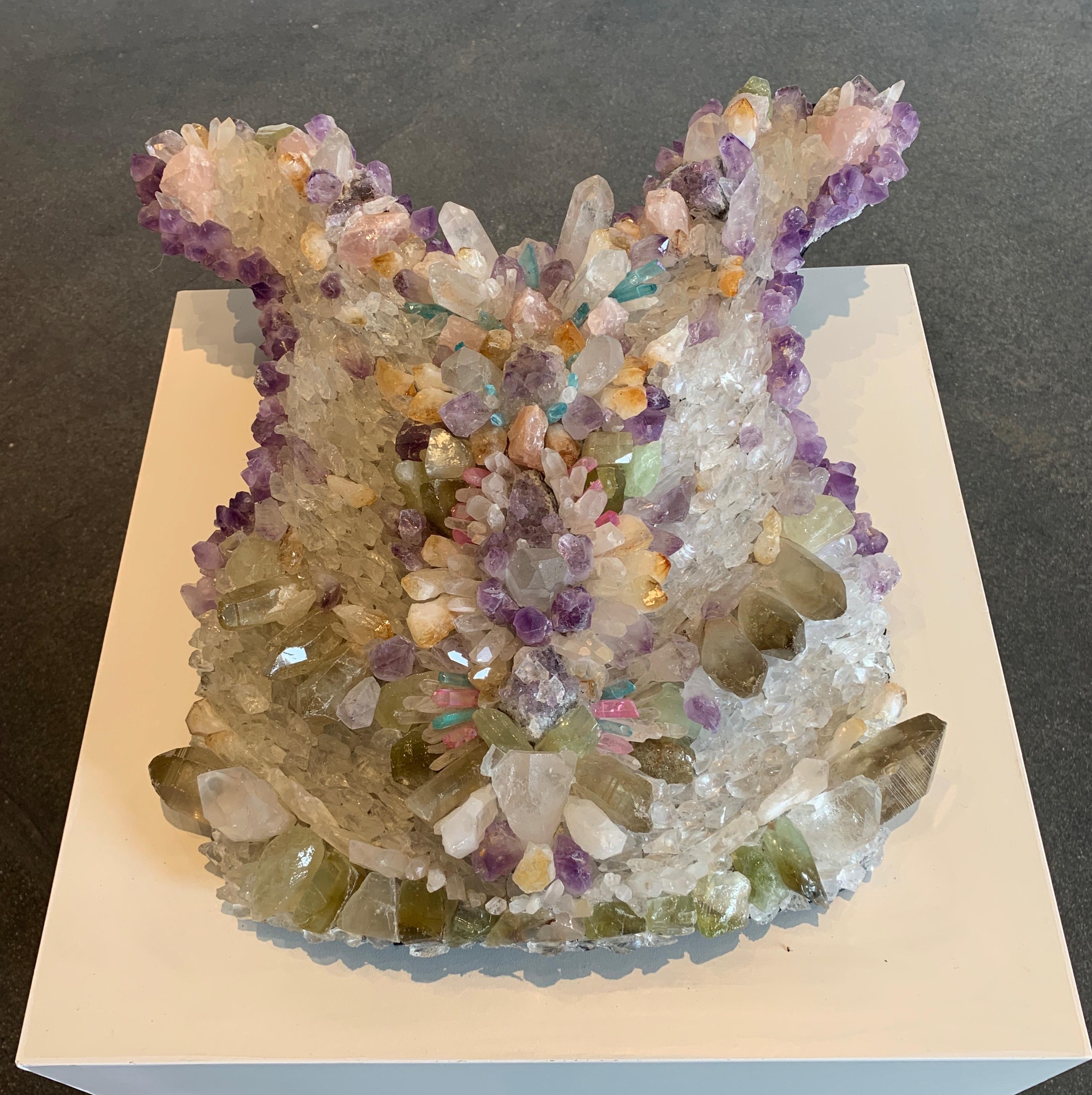 Crystals - Skins Series - Contemporary Sculpture by Melissa Meier