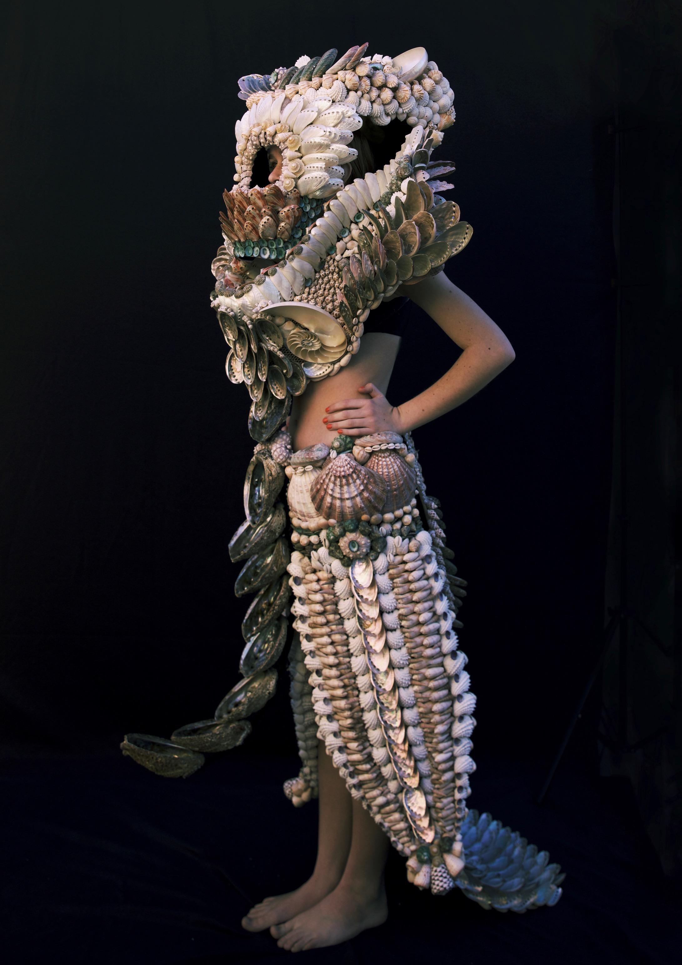 sea shell sculpture