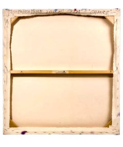 American Abstract Expressionist Artist Melissa Meyer Oil Painting Chance