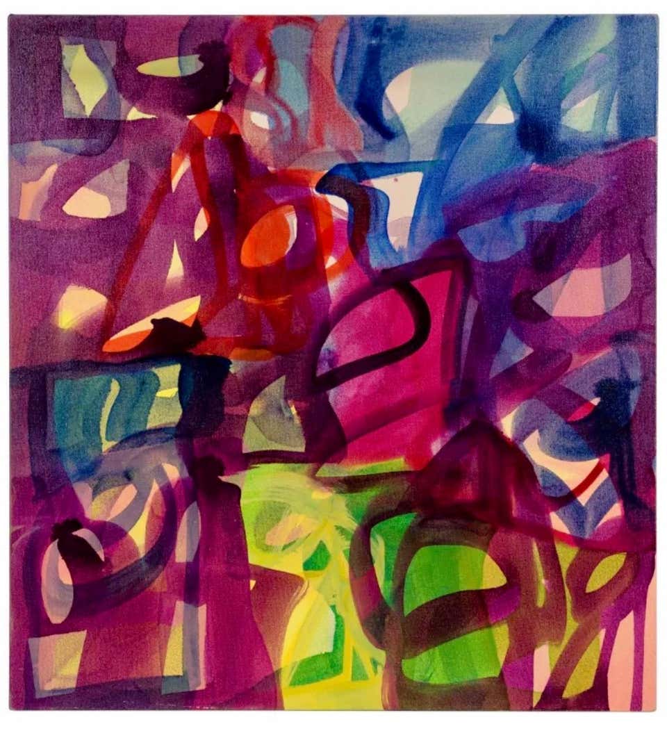 Figurative Abstract Abstract Expressionist Figurative Paintings - 1,090 For Sale at 1stDibs