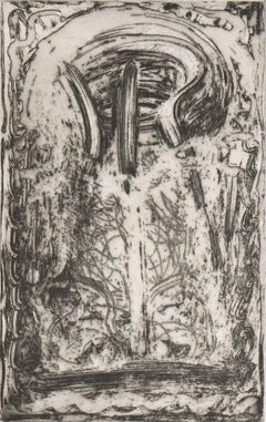 American Abstract Expressionist Artist Melissa Meyer Aquatint Etching