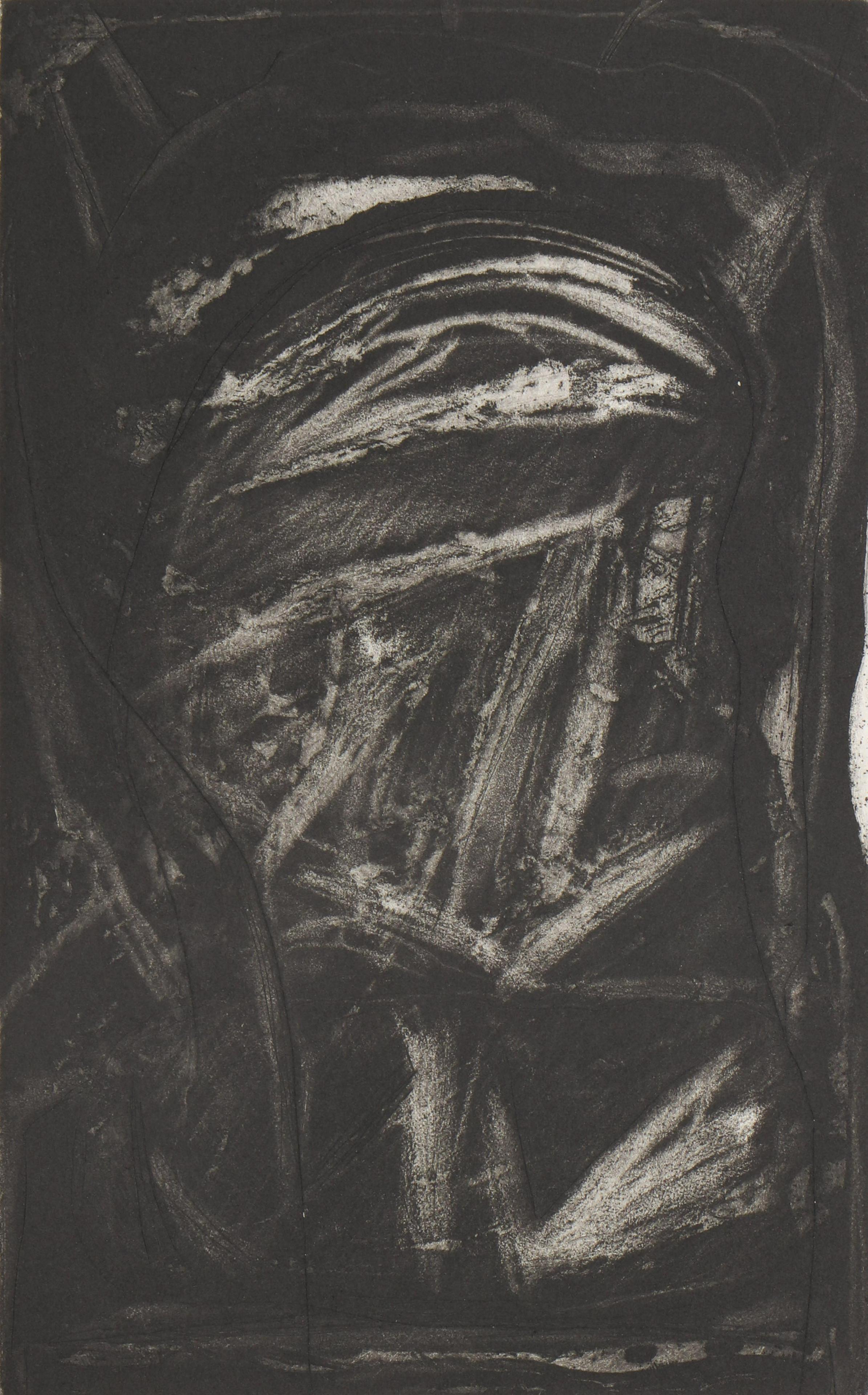 Melissa Meyer (American, b. 1946) 
1984-1987, aquatint etching in black on wove paper, hand signed print, dated, and numbered from small edition of 10. 
Unframed. size: 9.75'' x 6'', 25 x 15 cm (plate); 27'' x 19.5'', 69 x 50 cm (sheet). 


 Meyer