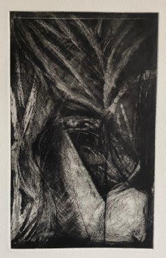 American Abstract Expressionist Artist Melissa Meyer Aquatint Etching