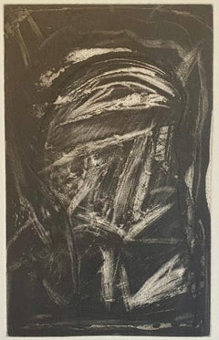 American Abstract Expressionist Artist Melissa Meyer Aquatint Etching