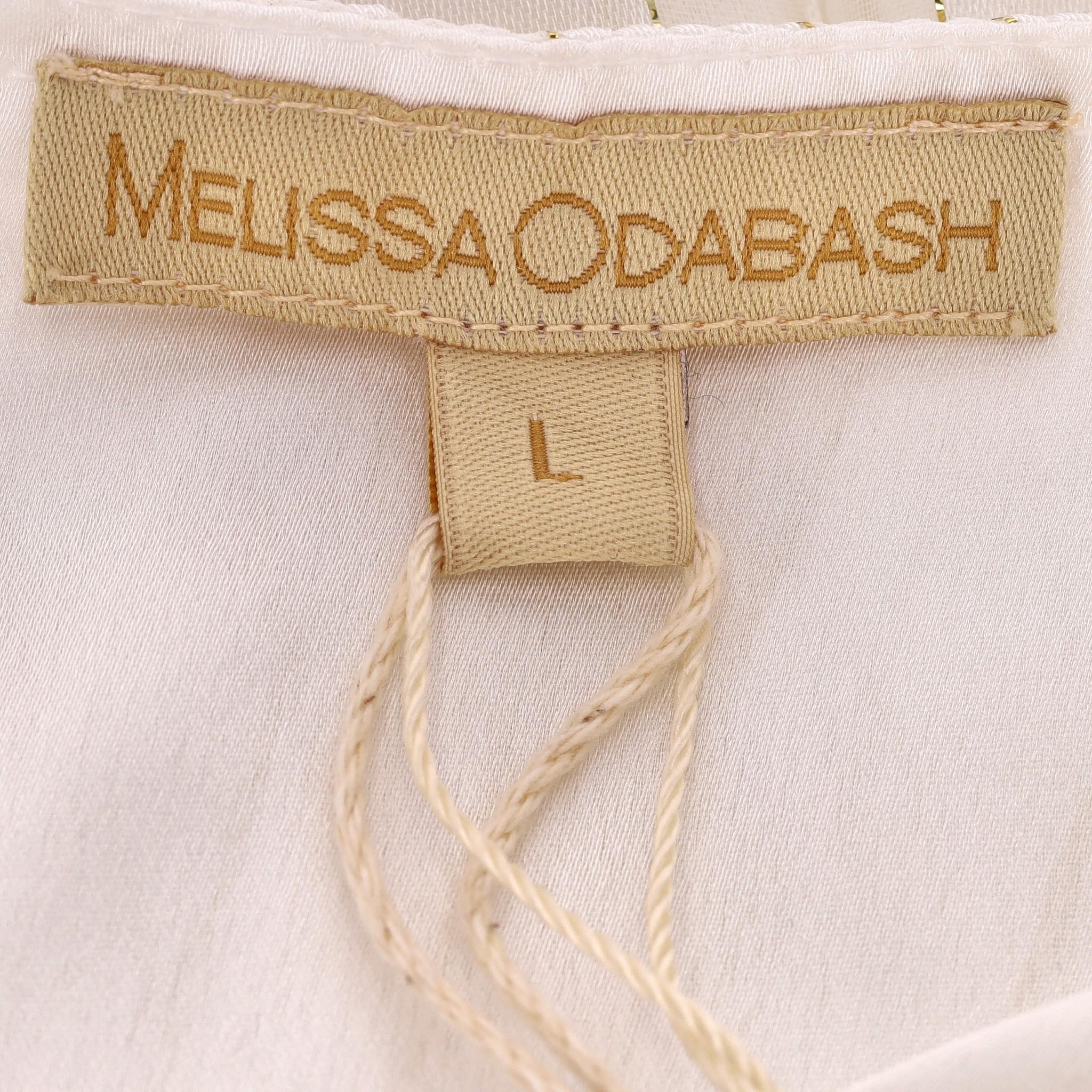 Melissa Odabash Gestuftes Minikleid mit Wickelmuster im Angebot 1