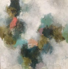 Fondness by Melissa Payne Baker, Abstract Mixed Media on Canvas Painting