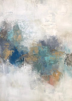 Listen by Melissa Payne Baker, Abstract Contemporary Canvas Painting