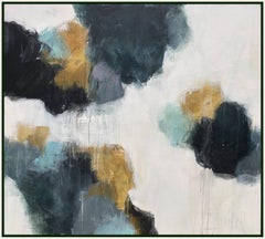 'Room to Grow', Mixed Media on Canvas Abstract Painting
