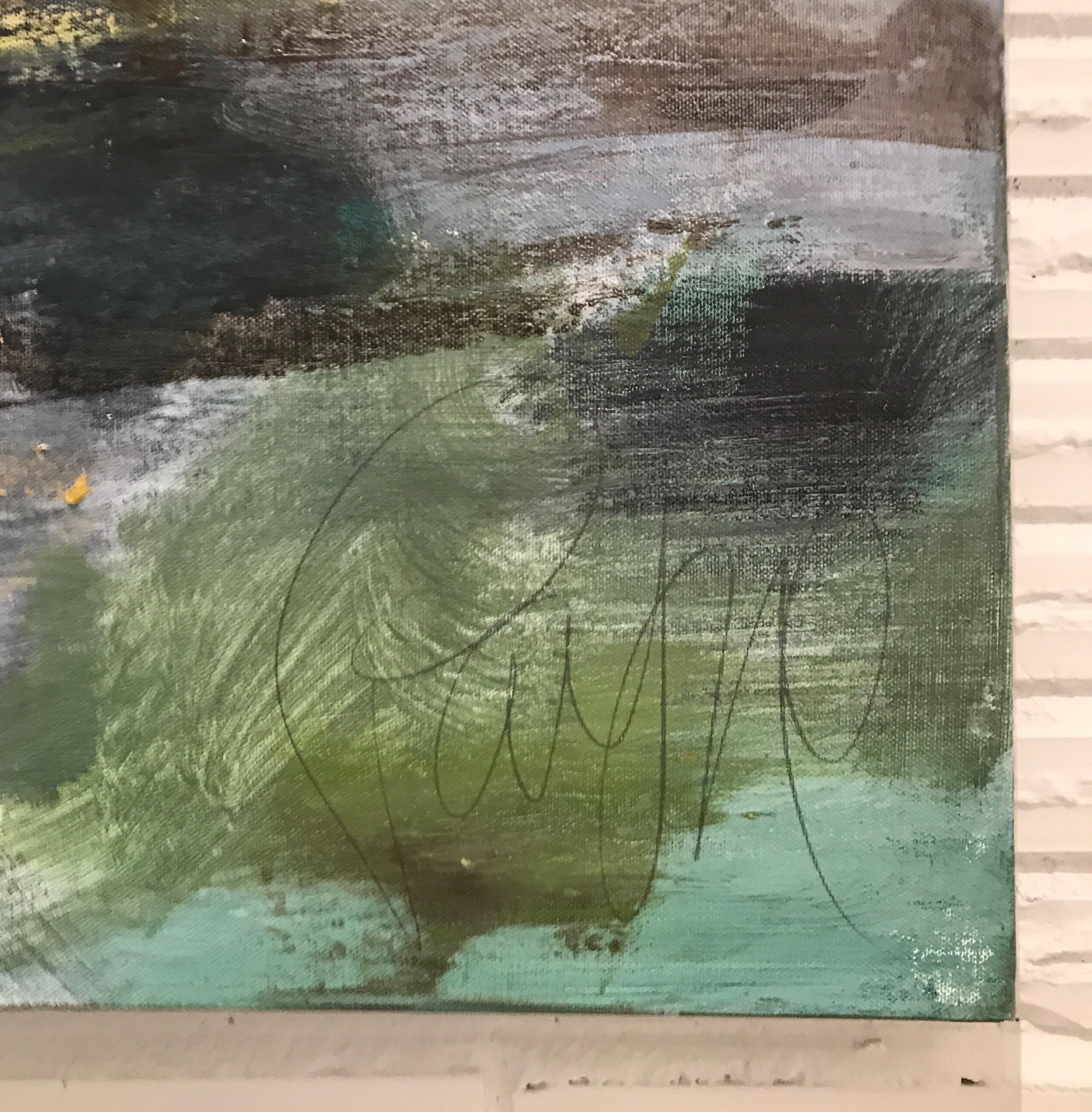 Surprise Journey by Melissa Payne Baker 2018 Large Horizontal Abstract Landscape 3