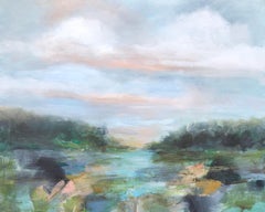 Surprise Journey by Melissa Payne Baker 2018 Large Horizontal Abstract Landscape