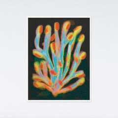 Melissa Santamaria, Seaworms, 4 Color Risograph Print