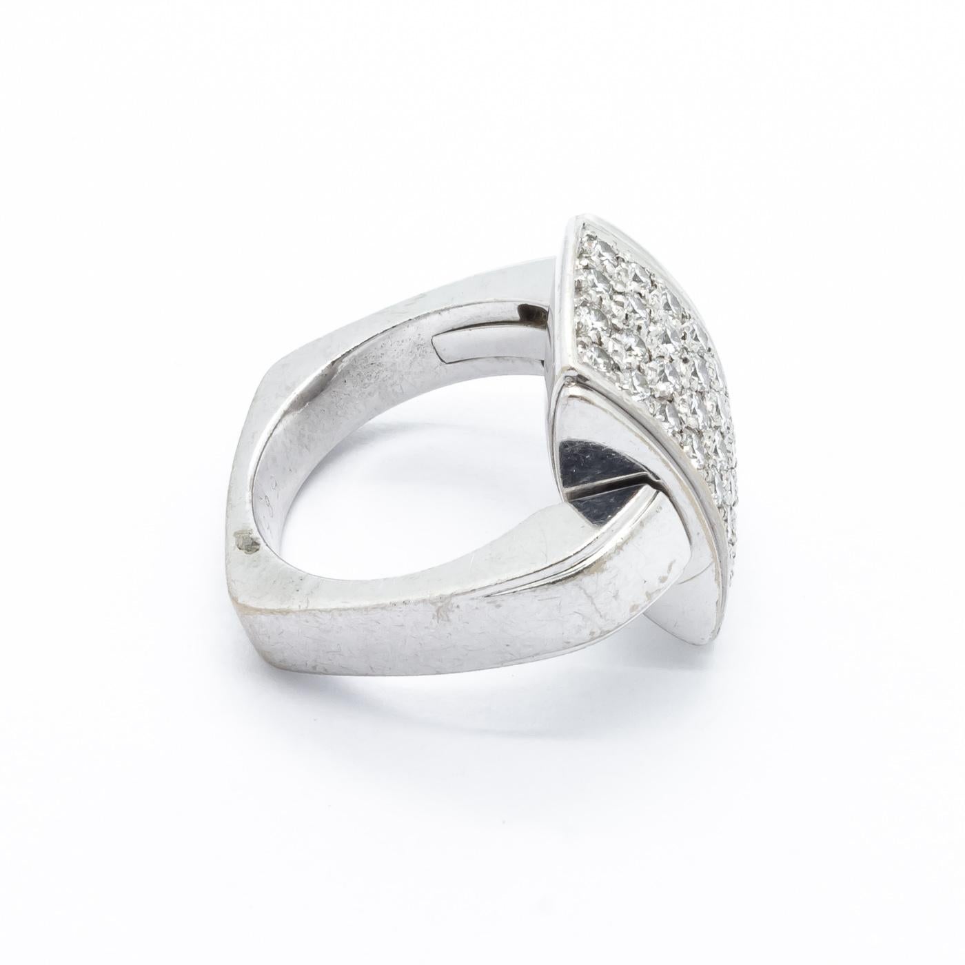 reversible diamond ring