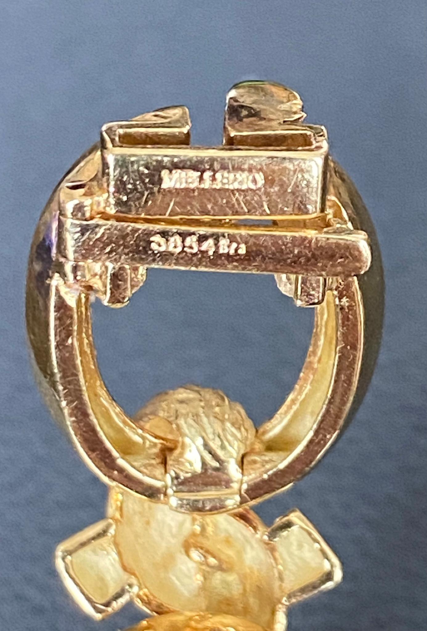 Mellerio dits Meller Bracelet demi-parure en or 18K 28g Bon état - En vente à Rugby, England