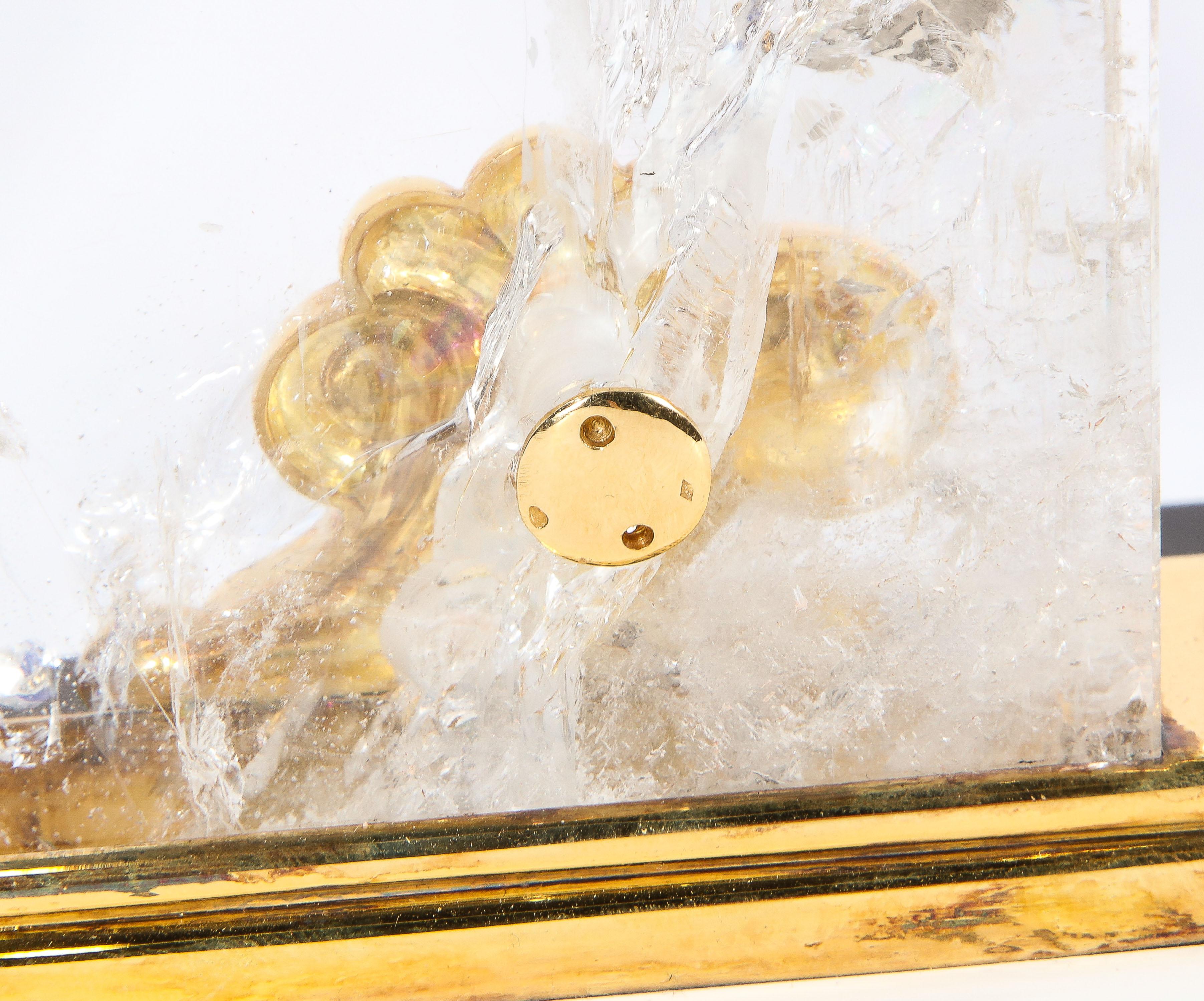 Französisches Gold-, Diamant-, Silber-, Bergkristall- und Lapis-Pferd vonlerio Paris im Angebot 9