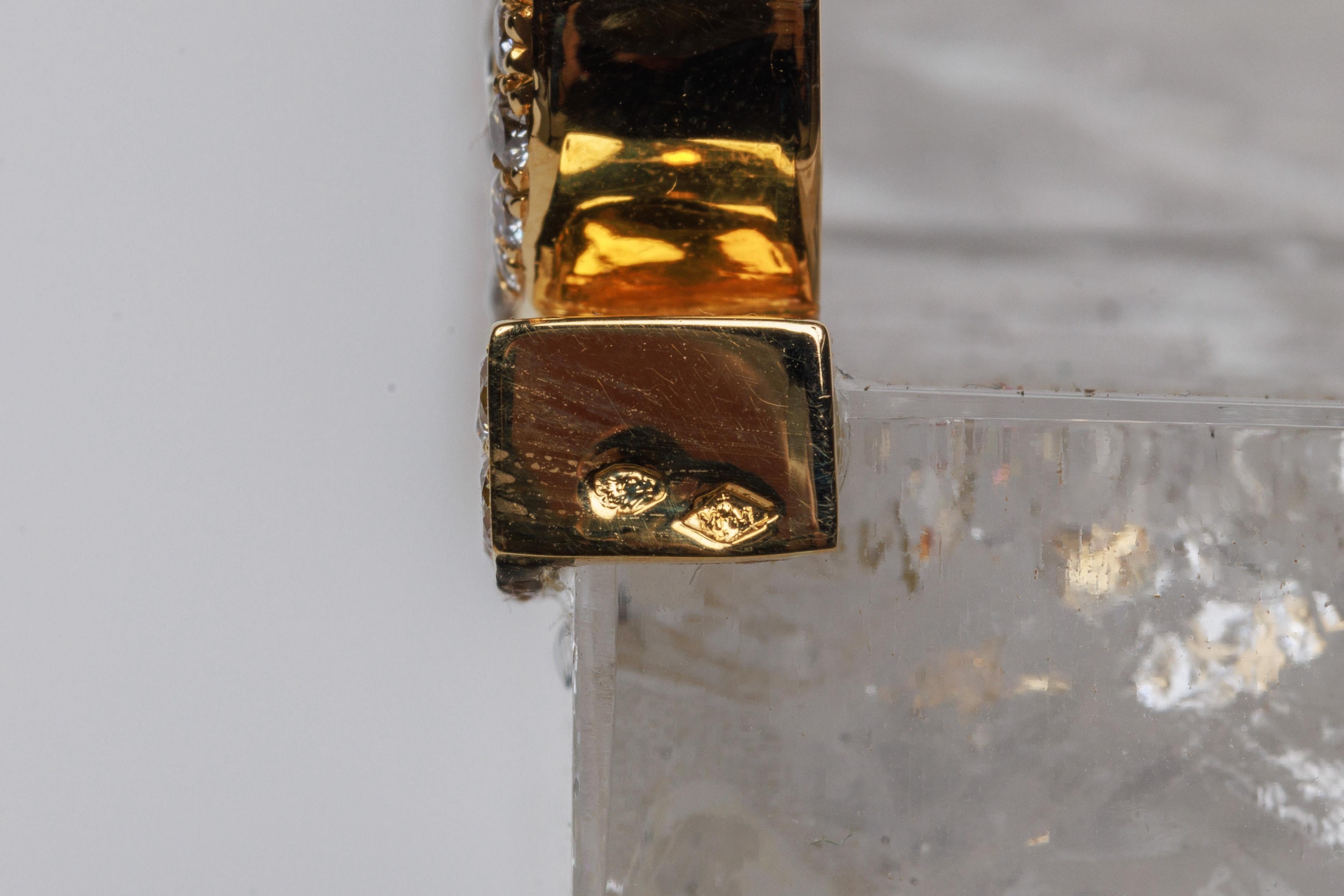 Mellerio Paris, un cheval sculpté en or, diamants, argent et quartz fumé, français en vente 11