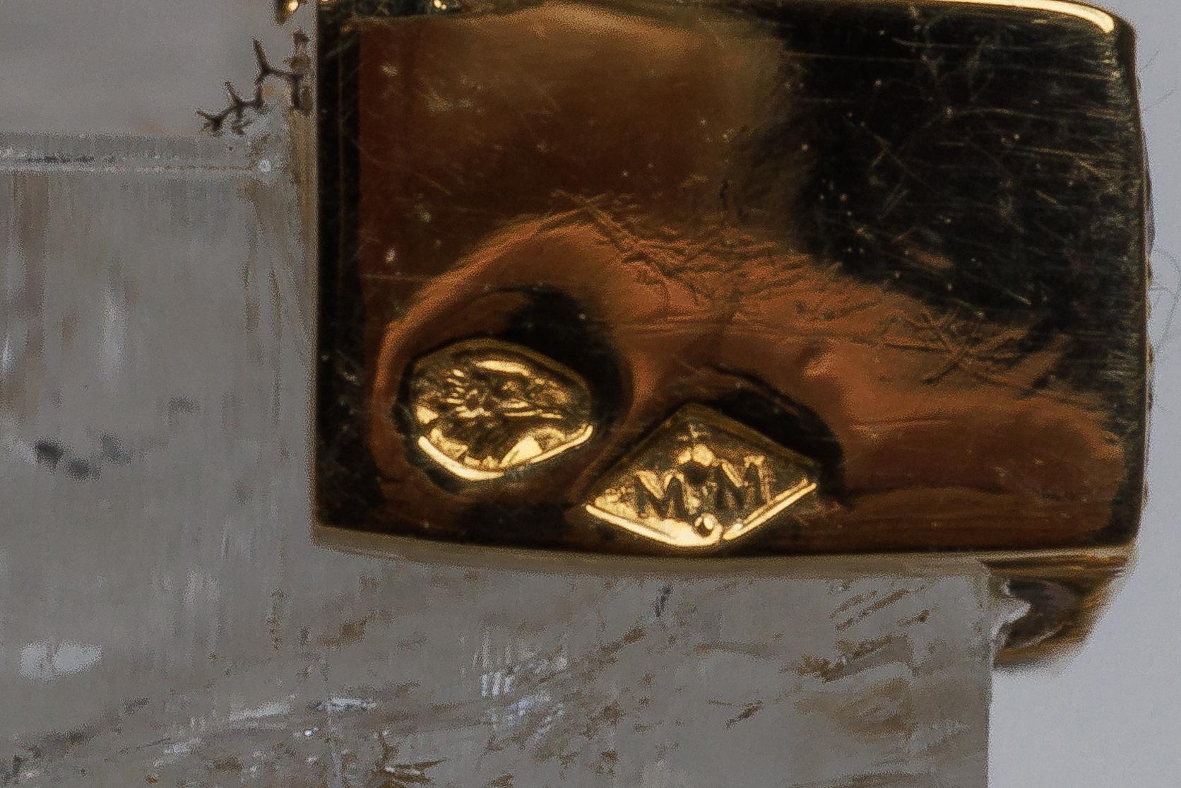 Mellerio Paris, un cheval sculpté en or, diamants, argent et quartz fumé, français en vente 12