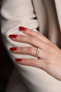 Mellerio Ring Yellow Gold Diamond