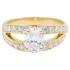 Mellerio Ring Yellow Gold Diamond