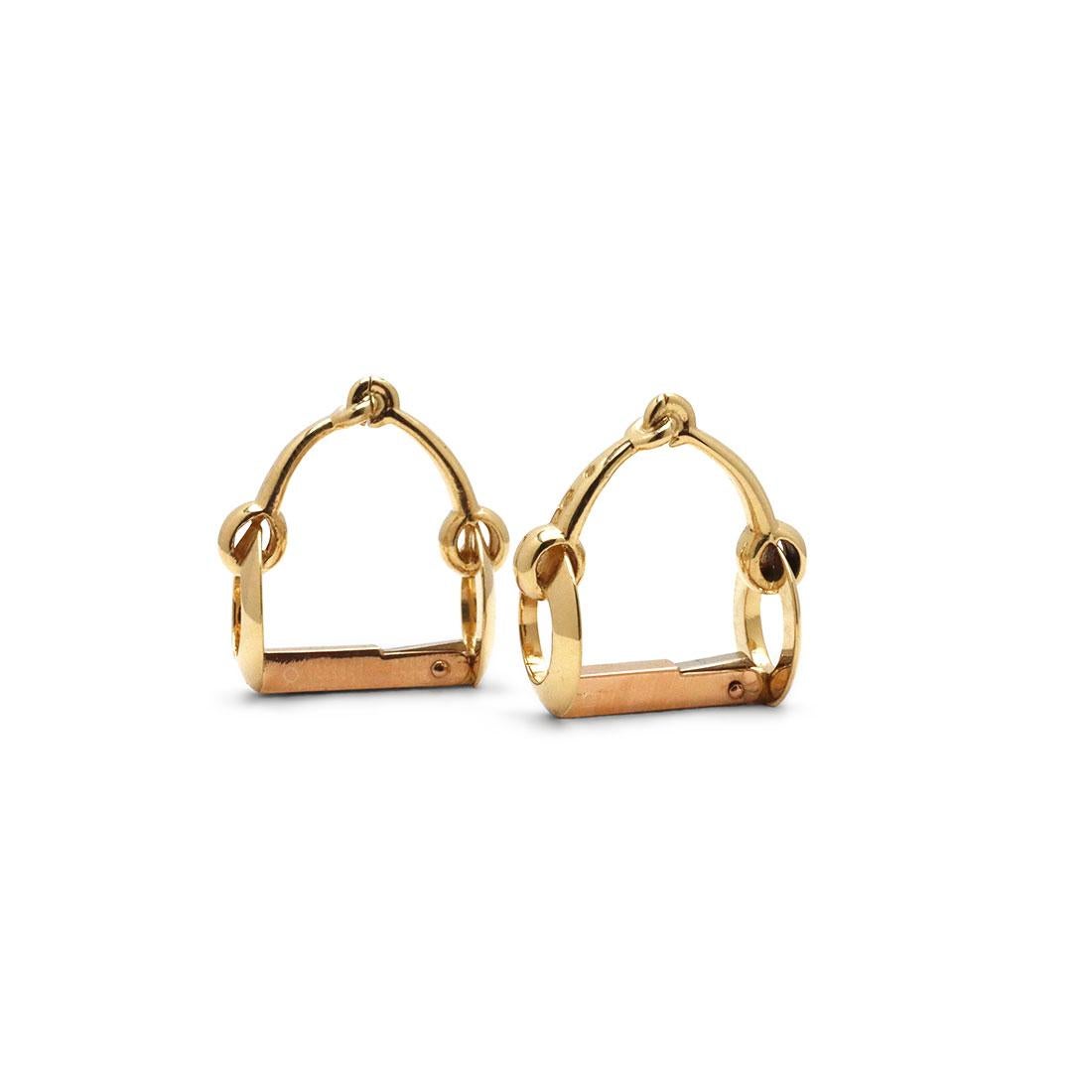 Mellerio Yellow Gold Cufflinks In Excellent Condition In New York, NY