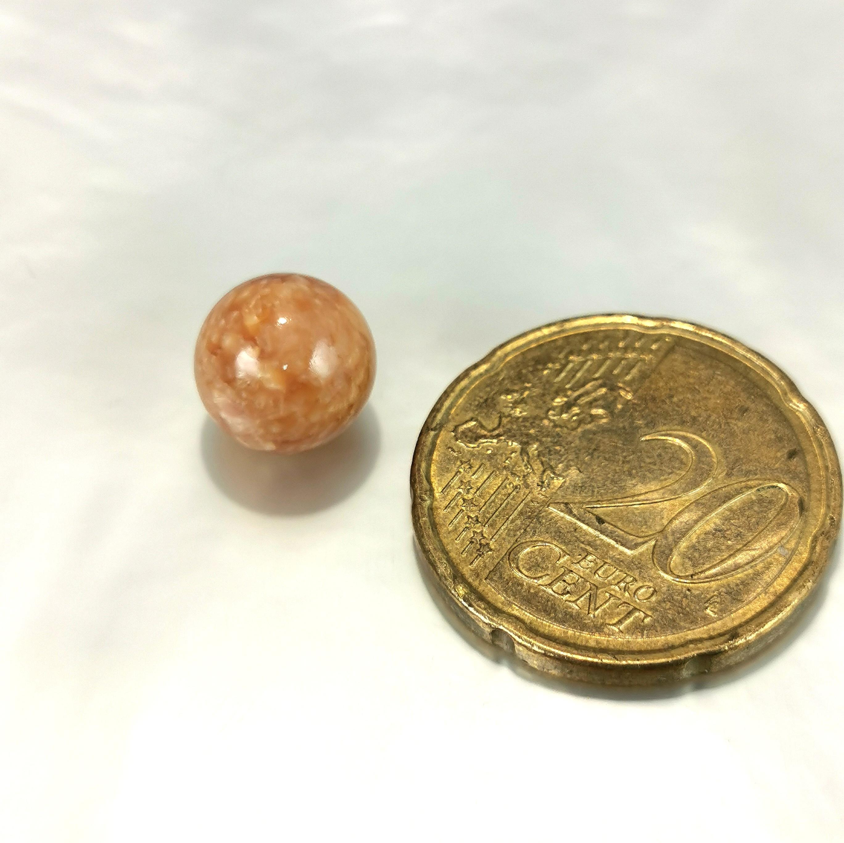 Melo Natürliche Perle Runde 6,42 Karat im Zustand „Neu“ im Angebot in Préverenges, VD