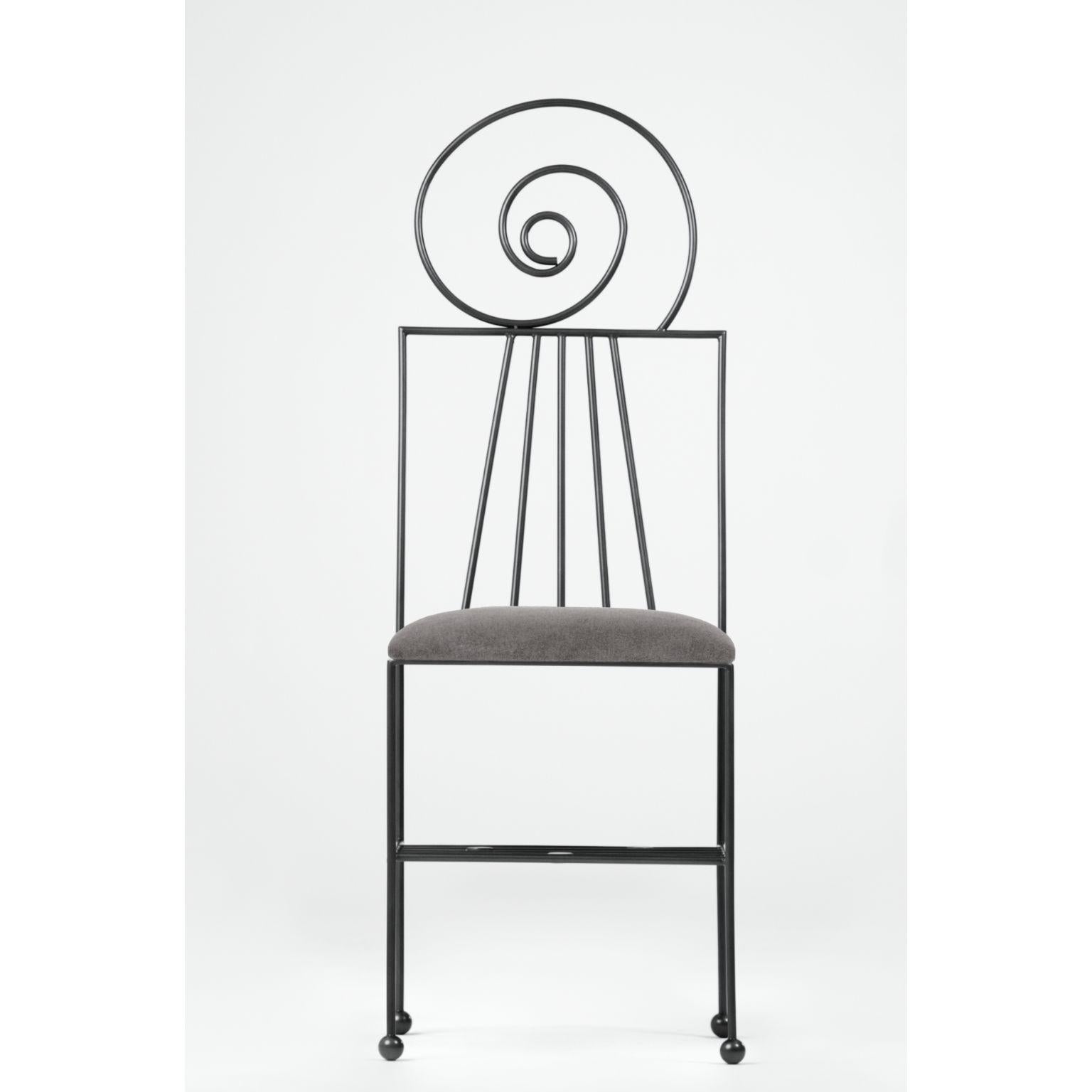 Stainless Steel Melody Chair by Qvinto Studio For Sale