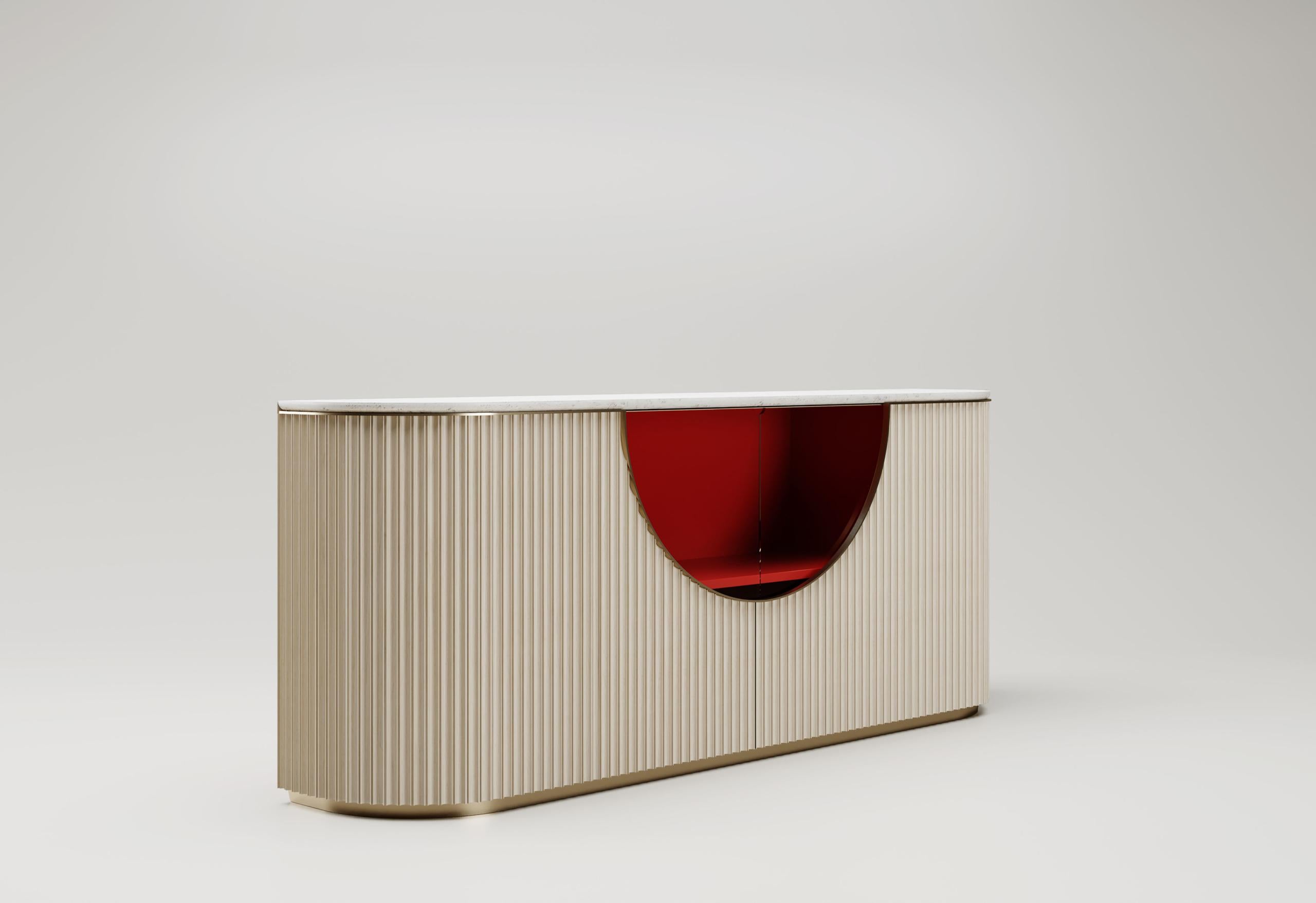 Melody Sideboard by Andrea Bonini In New Condition For Sale In Geneve, CH