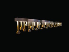 Melody suspended light long shape