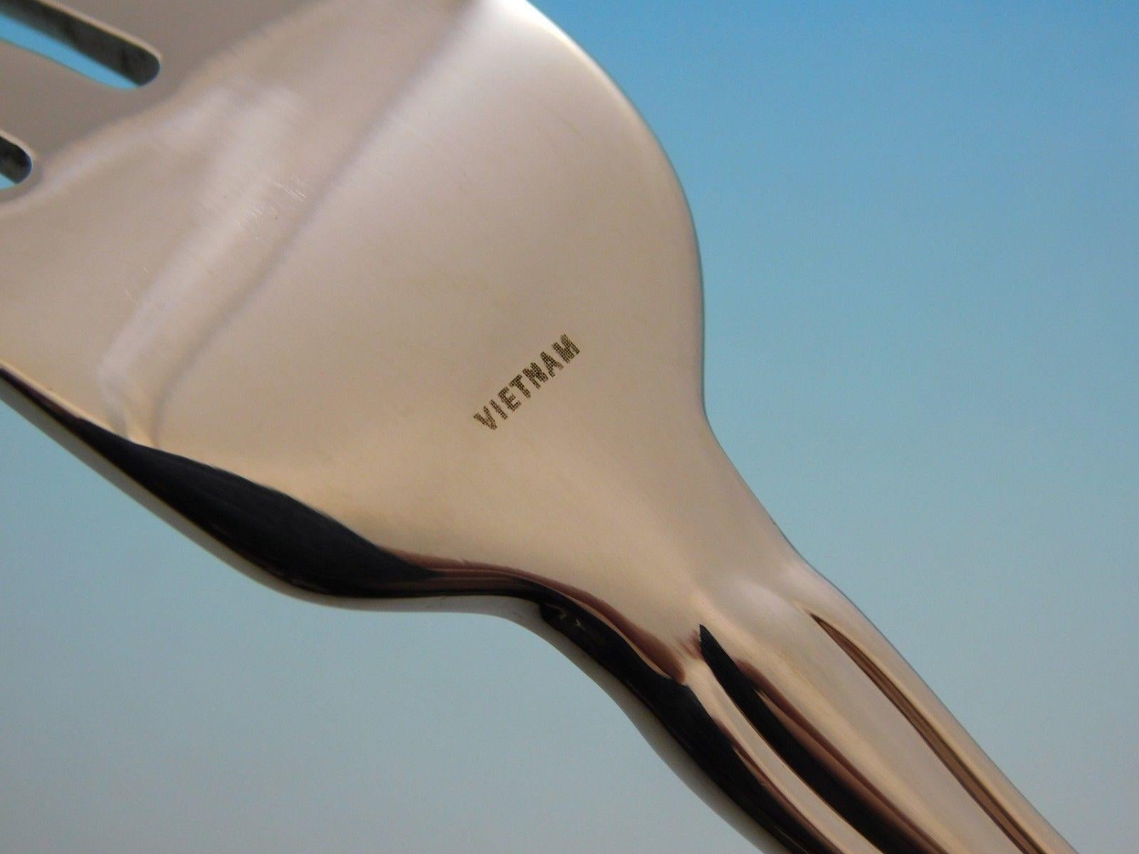 Melon Bud Frosted by Gorham Stainless Steel Flatware Set Service 12 New