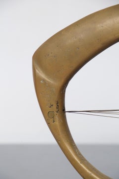 Meloniski da Villacidro Escultura cinética de madera y latón