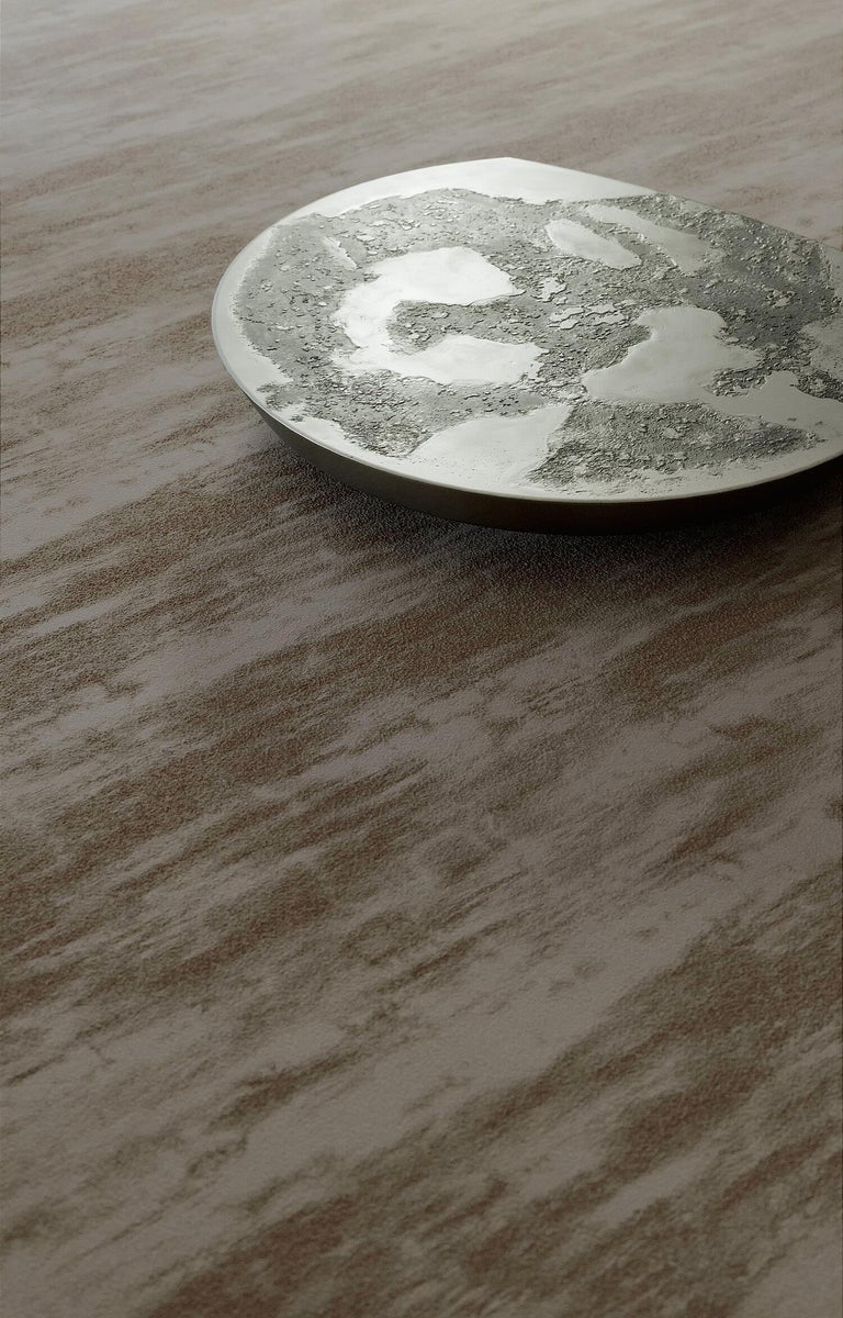 Mélos Aluminum Coffee Table by French Design Studio Monogram For Sale
