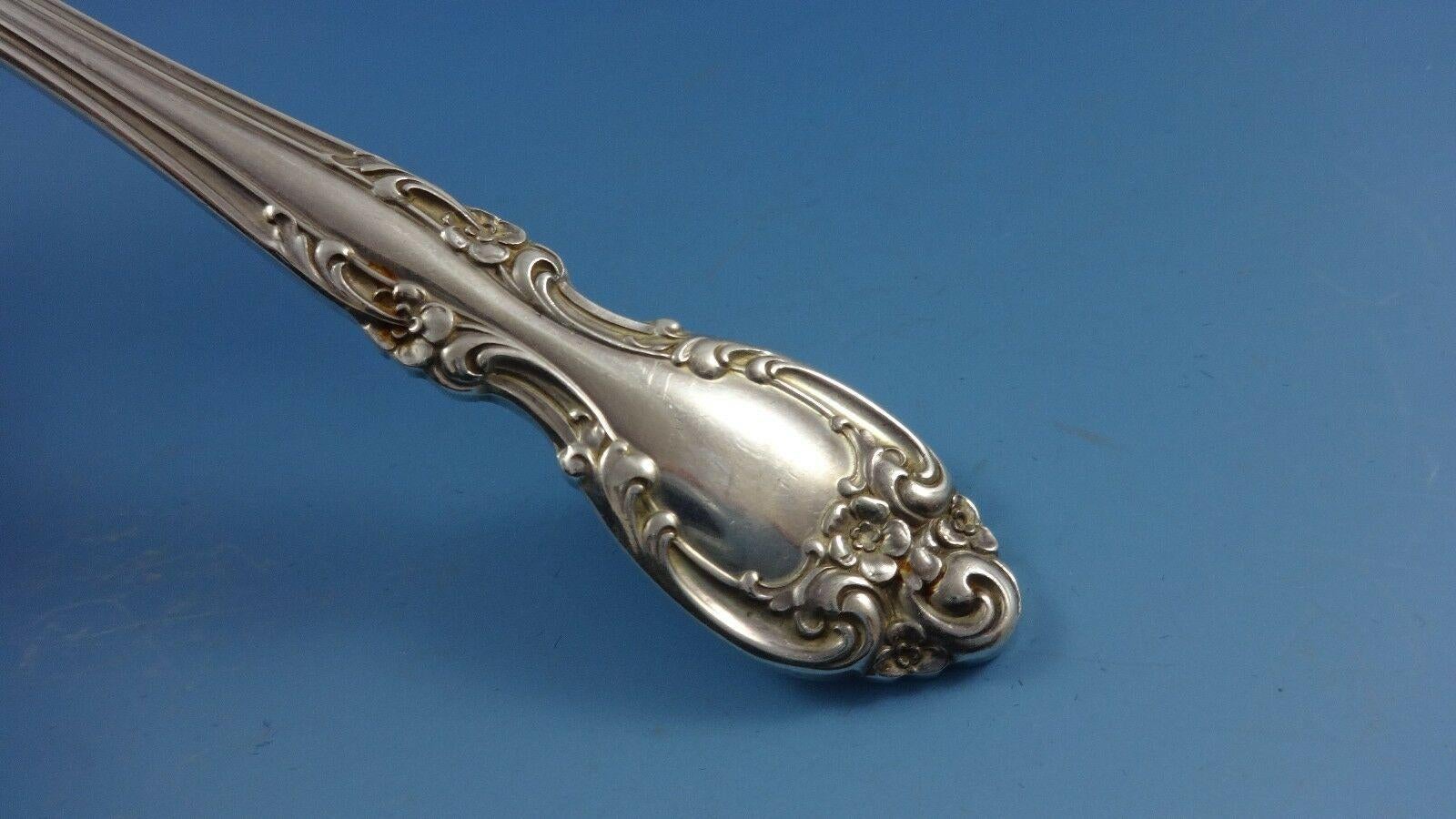 20ième siècle Ensemble de couverts en argent sterling pour 8 personnes 51 pièces Melrose by Gorham en vente