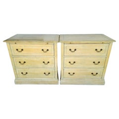 Melrose Collection Distressed Solid Wood Nightstands by Guy Chaddock