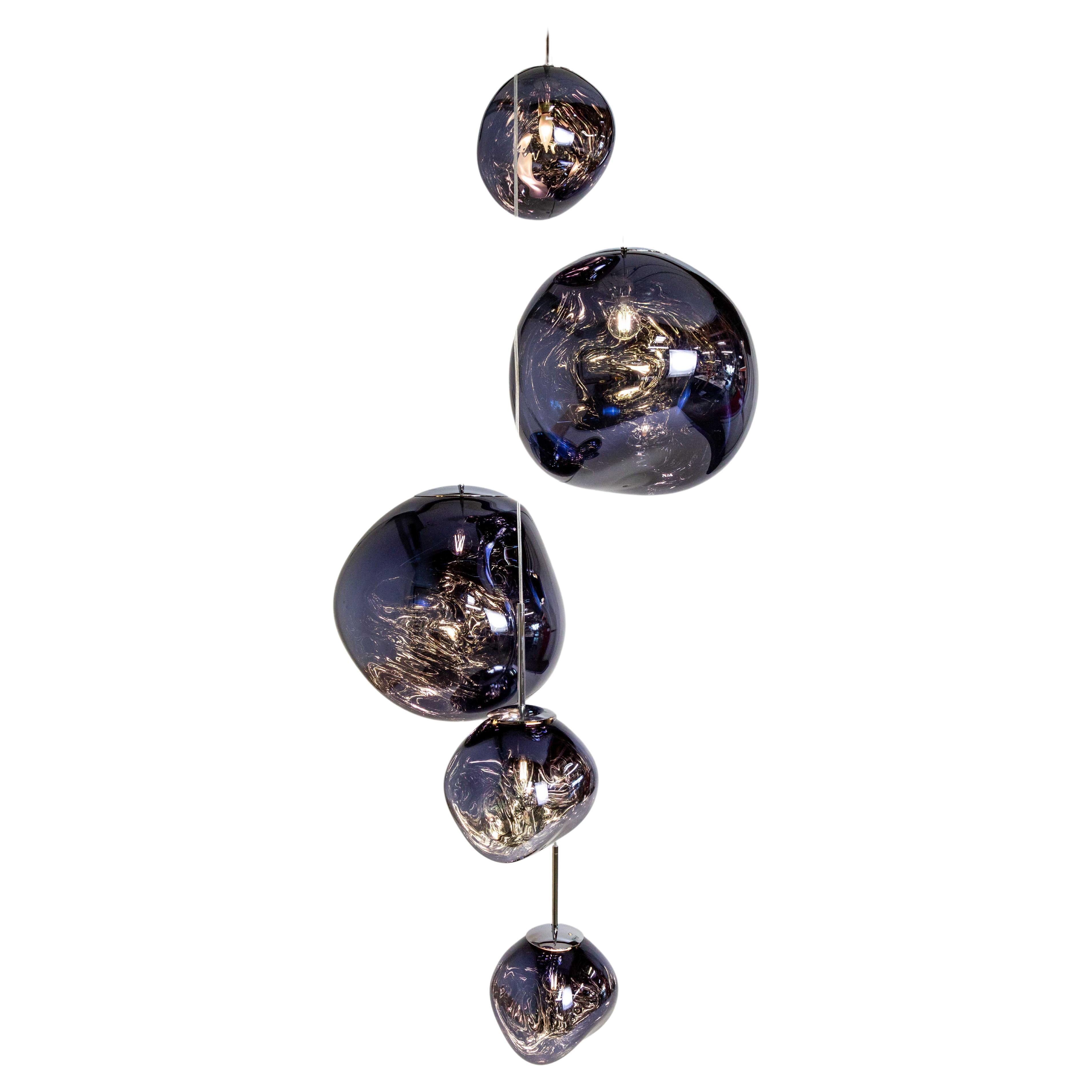 Melt 5-Light Spheres Chandelier by Tom Dixon For Sale