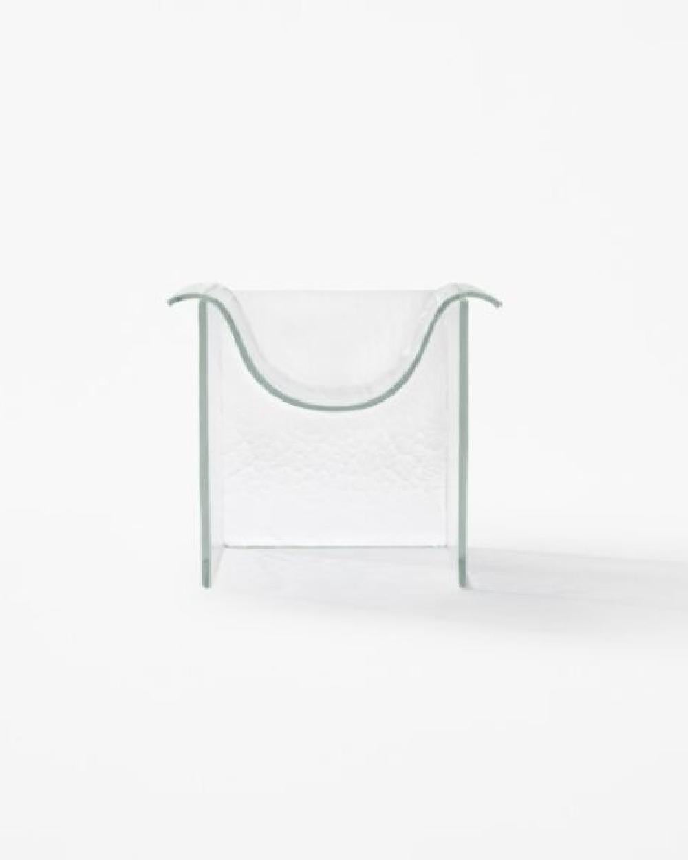 Contemporary MELT ARMCHAIR by Nendo for Wonderglass For Sale