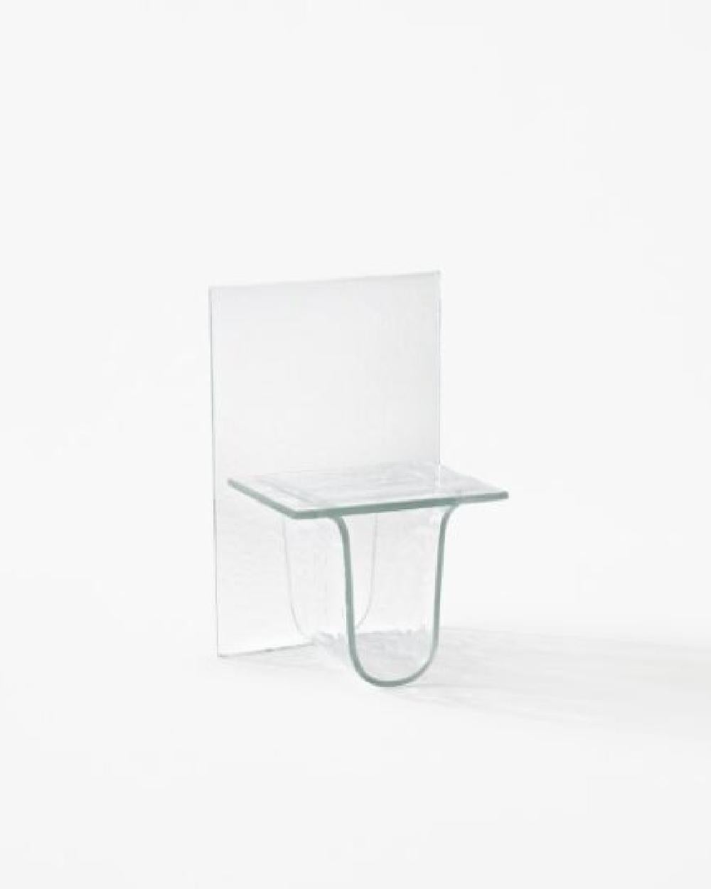 Glass MELT CHAIR by Nendo for Wonderglass For Sale