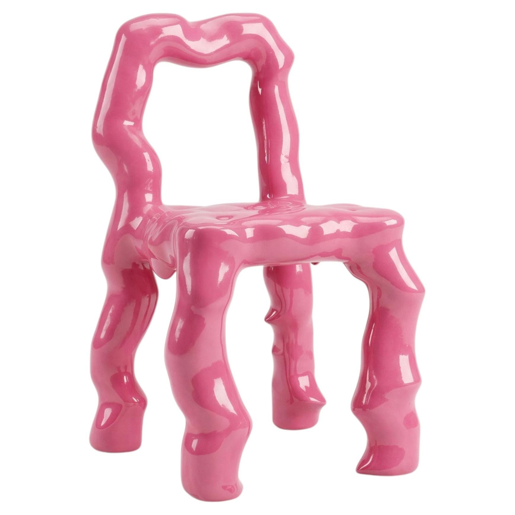 Melt Chair, moderne, zeitgenössische Sitzmöbel, limitierte Auflage, hergestellt in Kanada