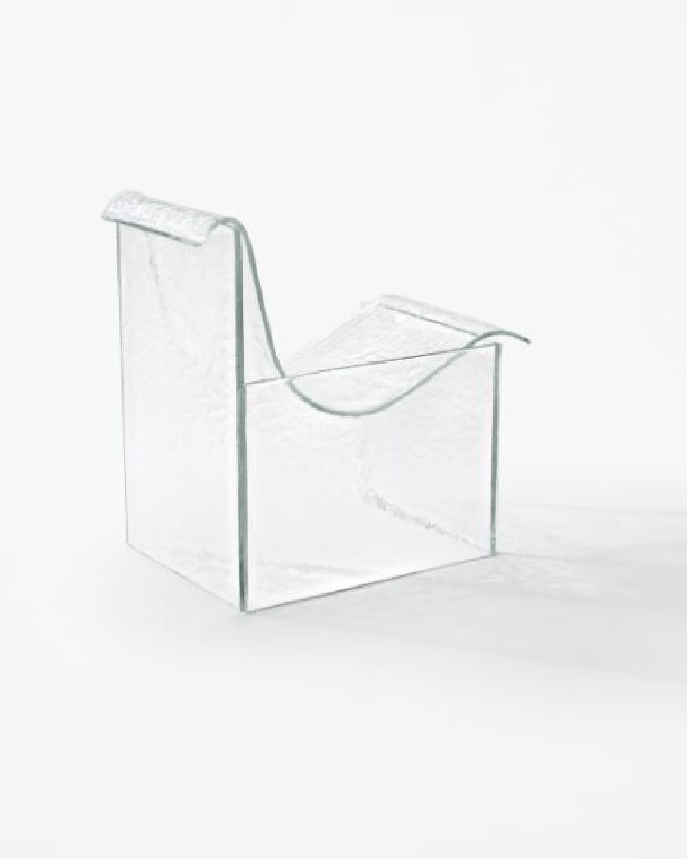 MELT CHAISE LONGUE by Nendo for Wonderglass In New Condition For Sale In Brooklyn, NY