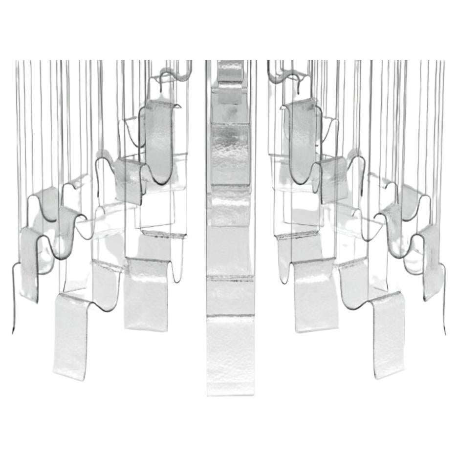 MELT chandelier by Nendo for Wonderglass For Sale