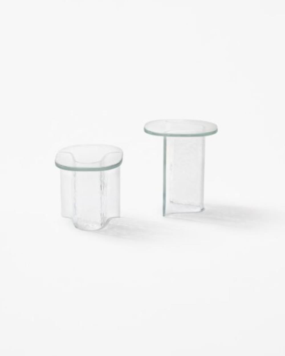 Contemporary MELT COFFEE TABLE by Nendo for Wonderglass For Sale