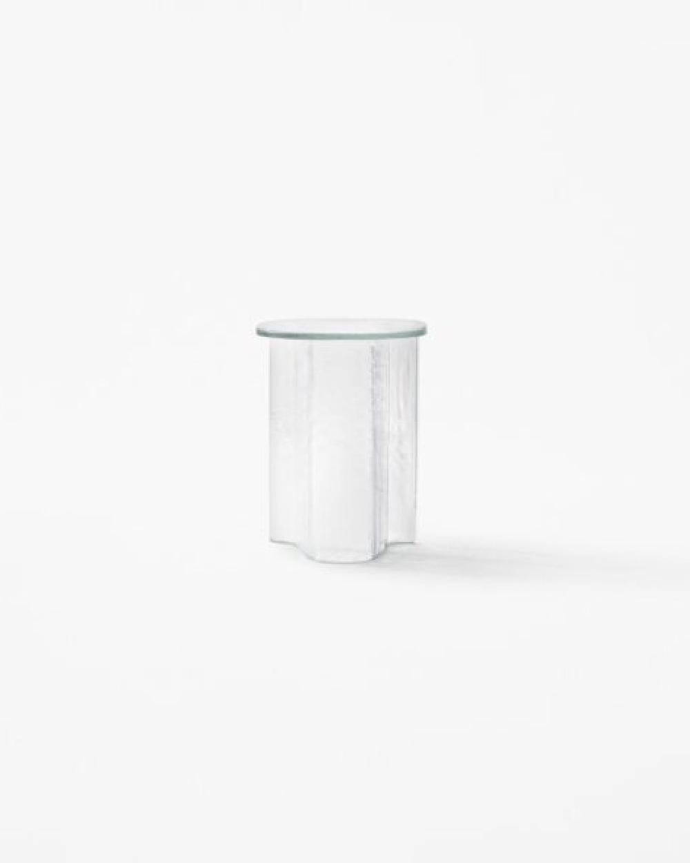 Glass MELT COFFEE TABLE by Nendo for Wonderglass For Sale