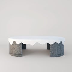 Melt Coffee Table, Grey Vavona