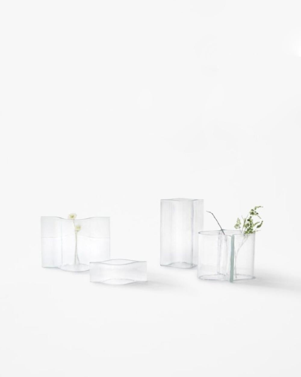 Contemporary MELT Collection vases by Nendo for Wonderglass For Sale