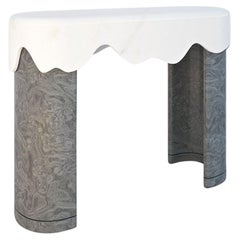 Melt Console, Grey Vavona by Marble Balloon