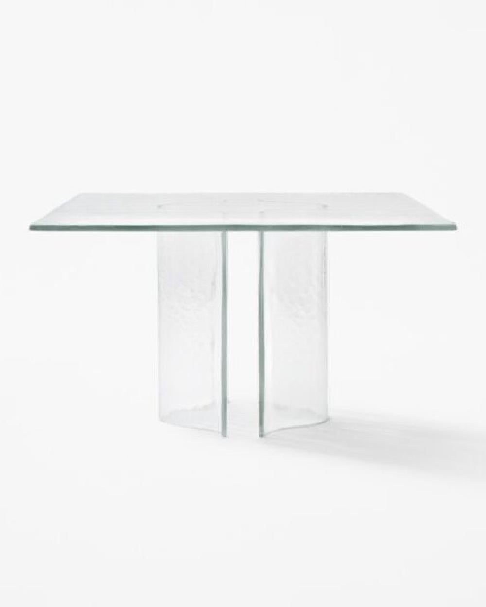 MELT DINING TABLE by Nendo for Wonderglass In New Condition For Sale In Brooklyn, NY