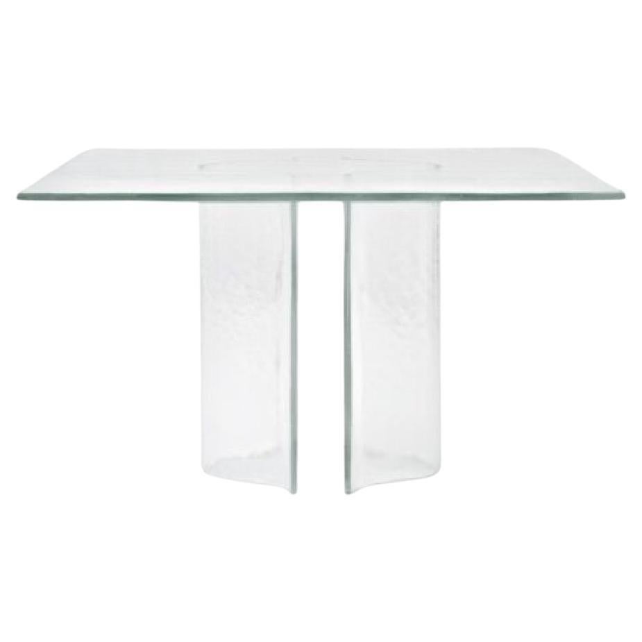 MELT DINING TABLE by Nendo for Wonderglass For Sale
