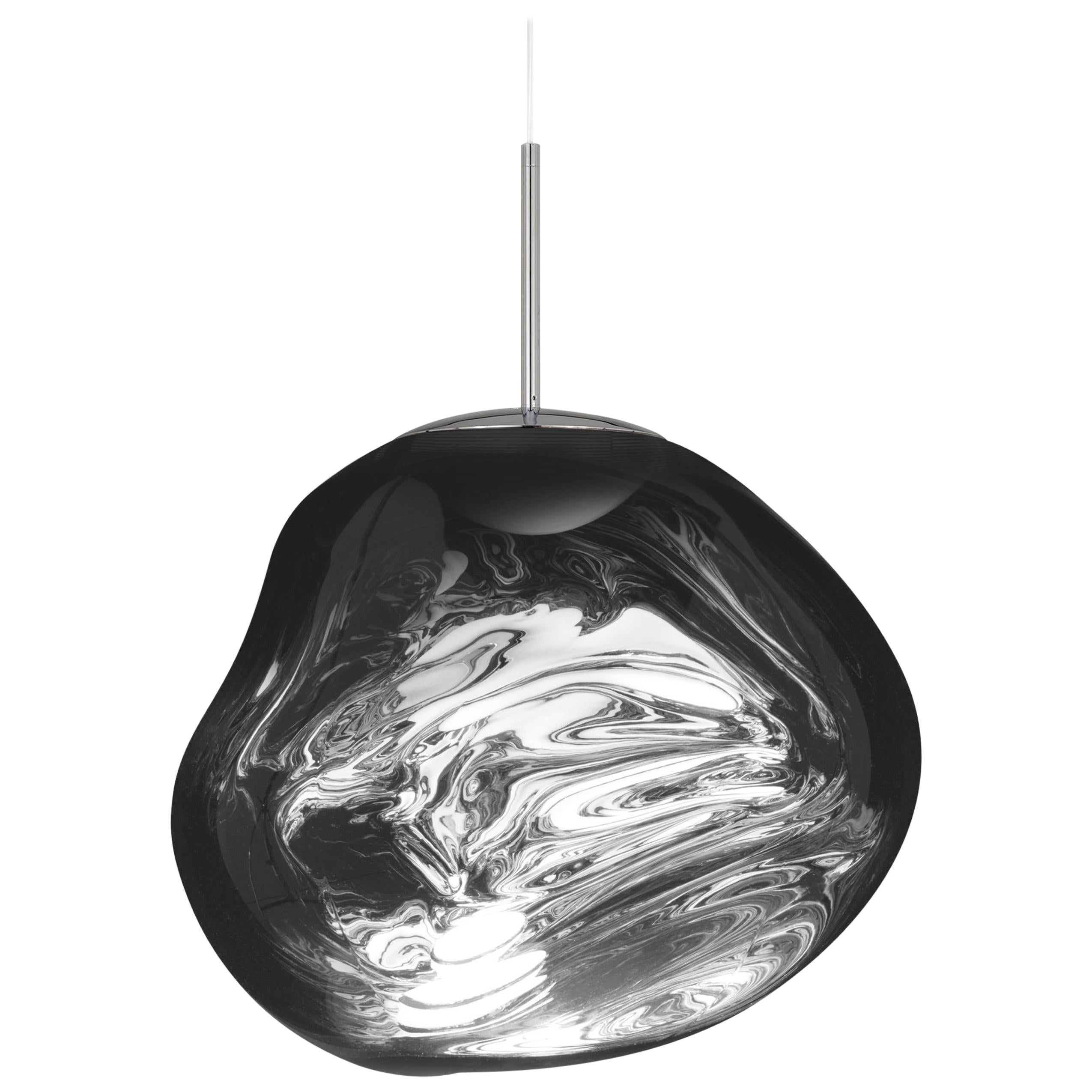 For Sale: Gray (melt chrome.jpg) Melt LED Pendant Light by Tom Dixon